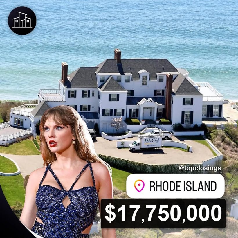 Taylor Swift รวยเหลือใช้! ทุ่ม50ล้านรีโนเมทคฤหาสน์หรูติดทะเล