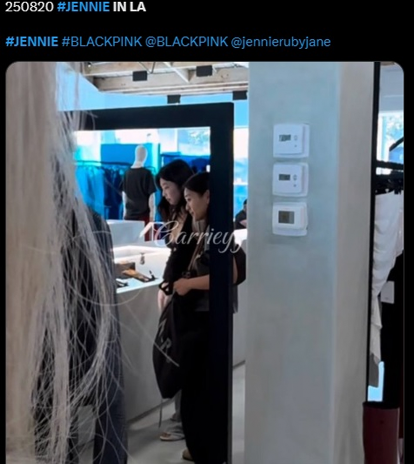 ข่าวลือเดท เจนนี่ BLACKPINK กับ วี BTS ปะทุขึ้นอีกครั้ง