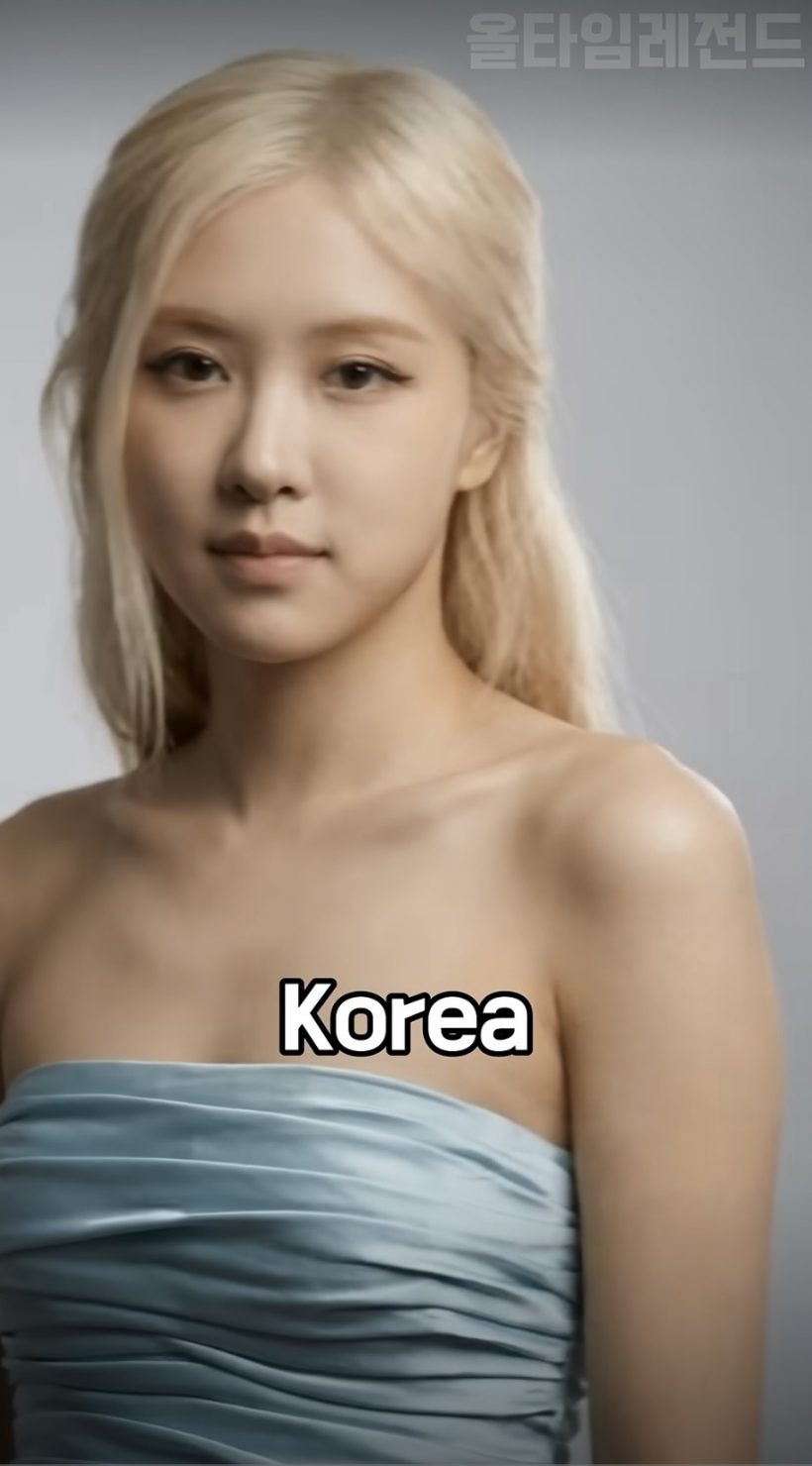 ถ้าโรเซ่ไม่ใช่คนเกาหลี จะหน้าตาเป็นยังไง จะสวยไหม?