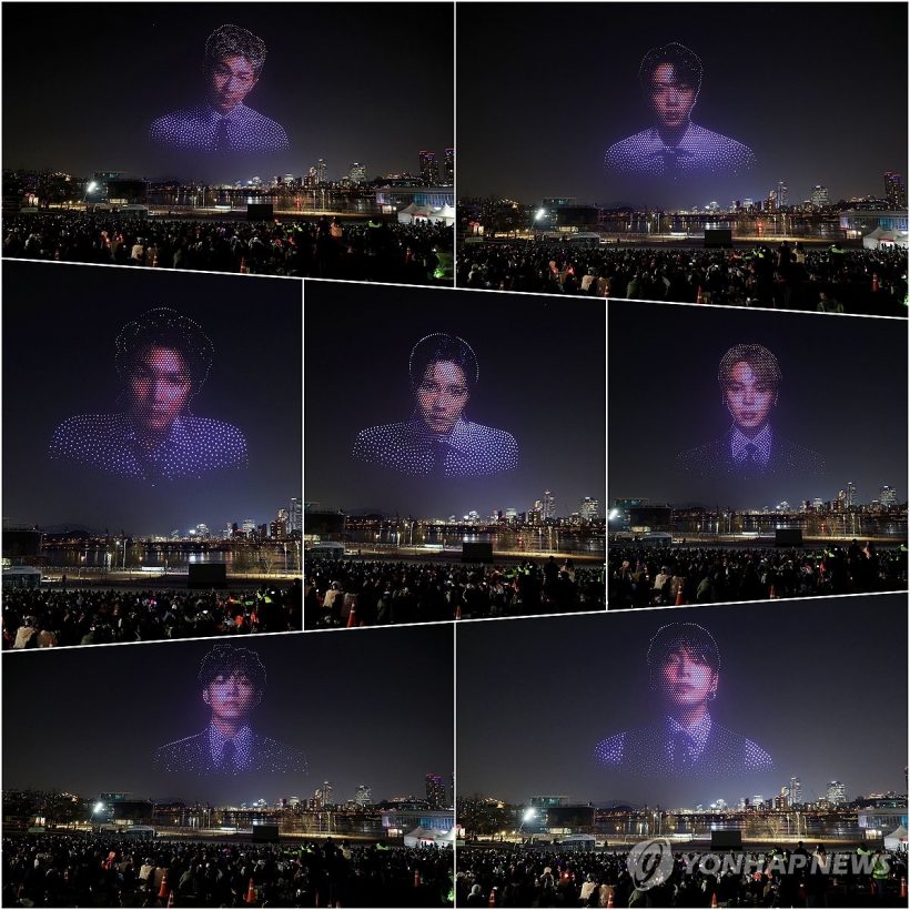 โซลแทบแตก! BTS ยึดควังฮวามุน สั่งปิดวังรับฝูงชน 2 แสนคน