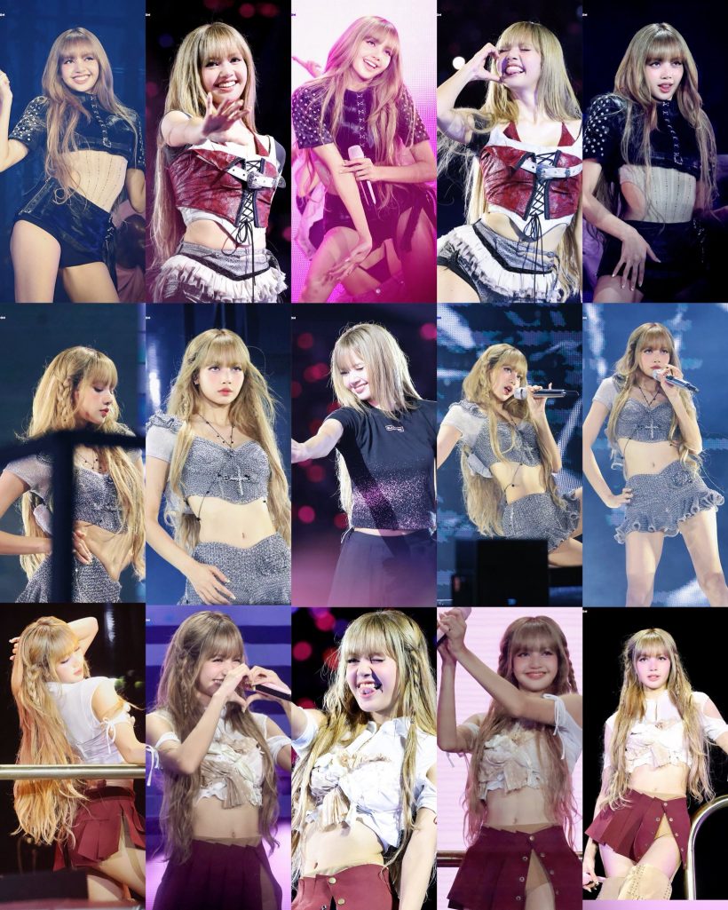 ลิซ่า ร่างทองขึ้นคอนเสิร์ตใหญ่ ลุคนี้สวยสะกดเหมือนตุ๊กตาบาร์บี้