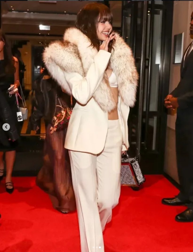 ตุ๊บมั้ย? ส่องลุคลิซ่า After Party Met Gala ลุคนี้ให้กี่แต้มดี