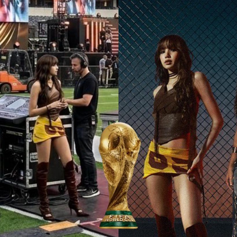 เปิดภาพลับ! ลิซ่า กลางกองถ่ายซิงเกิลบอลโลก เล่นเอาตาค้าง