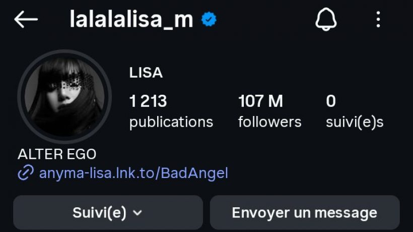 ชัดเจนไม่ต้องสืบ! สถานะลิซ่ากับBLACKPINK ดูได้จากไบโอใหม่!