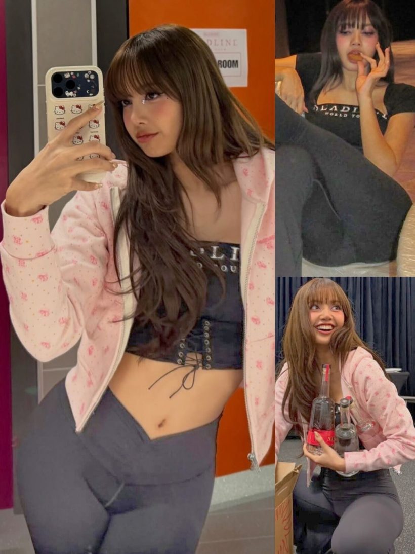 ภาพนี้ ลิซ่า ทำโซเชียลแตก! หุ่นโซ้ะสร้างเรื่องเว่อร์