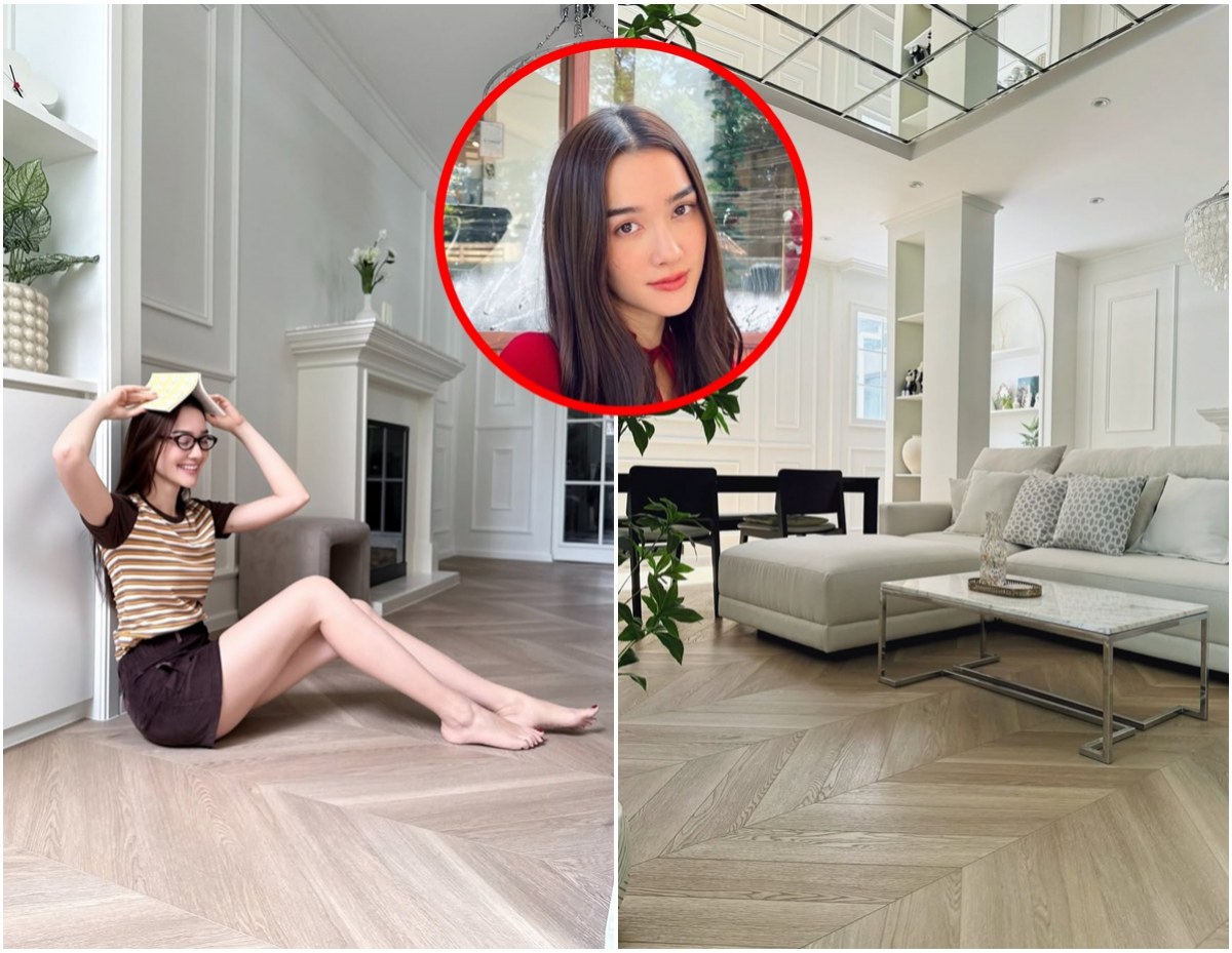เดียร์น่า เปิดบ้านโชว์ครั้งเเรก เนี๊ยบหรูดูเเพงทุกมุม