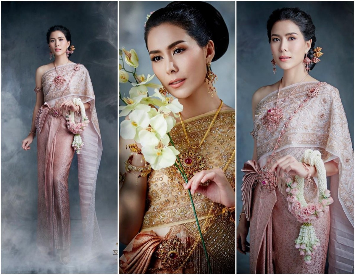ย้อนชมความสวย เชอรี่ เข็มอัปสร ในชุดไทย งามเหมือนนางในวรรณคดี