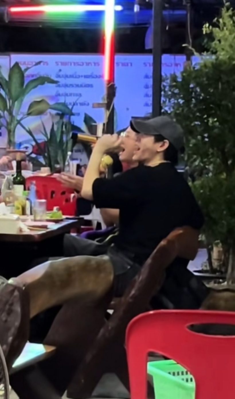 เปิดคลิป เป๊ก ผลิตโชค ที่ร้านข้าว ทำอะไรบ้าง? ก่อนเกิดเหตุฟันที่ปั๊ม