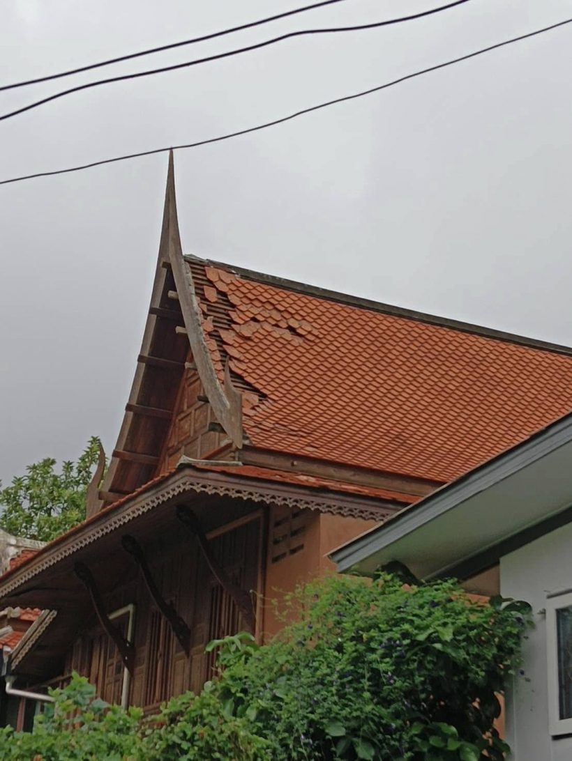 อ้วน รีเทิร์น เปิดสภาพบ้านหลังฟ้าผ่า ขนลุก หมอดูทักก่อนเกิดเหตุ