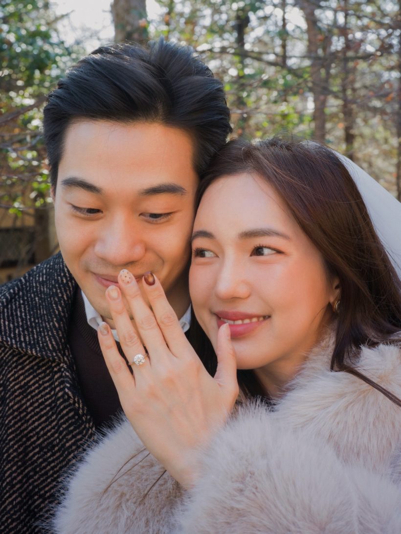 หลุดขำทั้งน้ำตา! นางเอกคนสวย เผยนาที แฟนคุกเข่าขอแต่ง