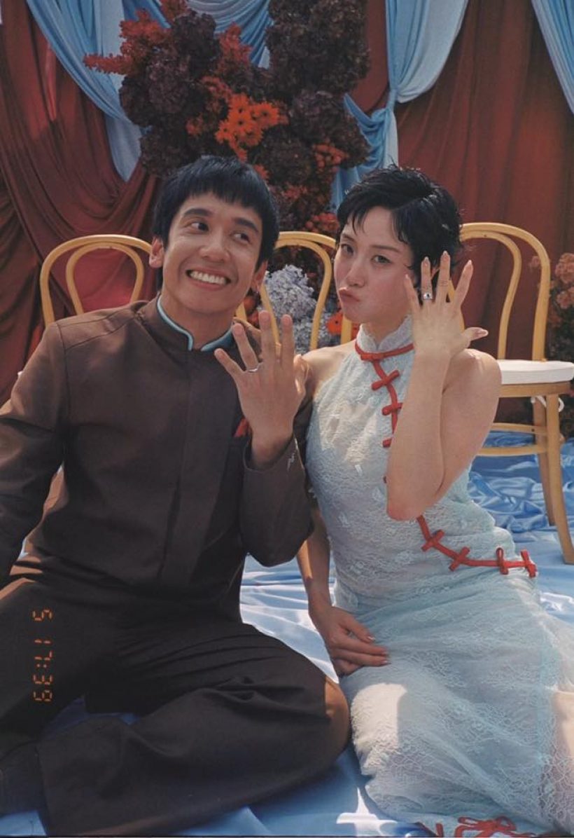 พลอยหอวัง เปิดความลับแหวนแต่งงานเต ทำไมไม่มีเพชร?