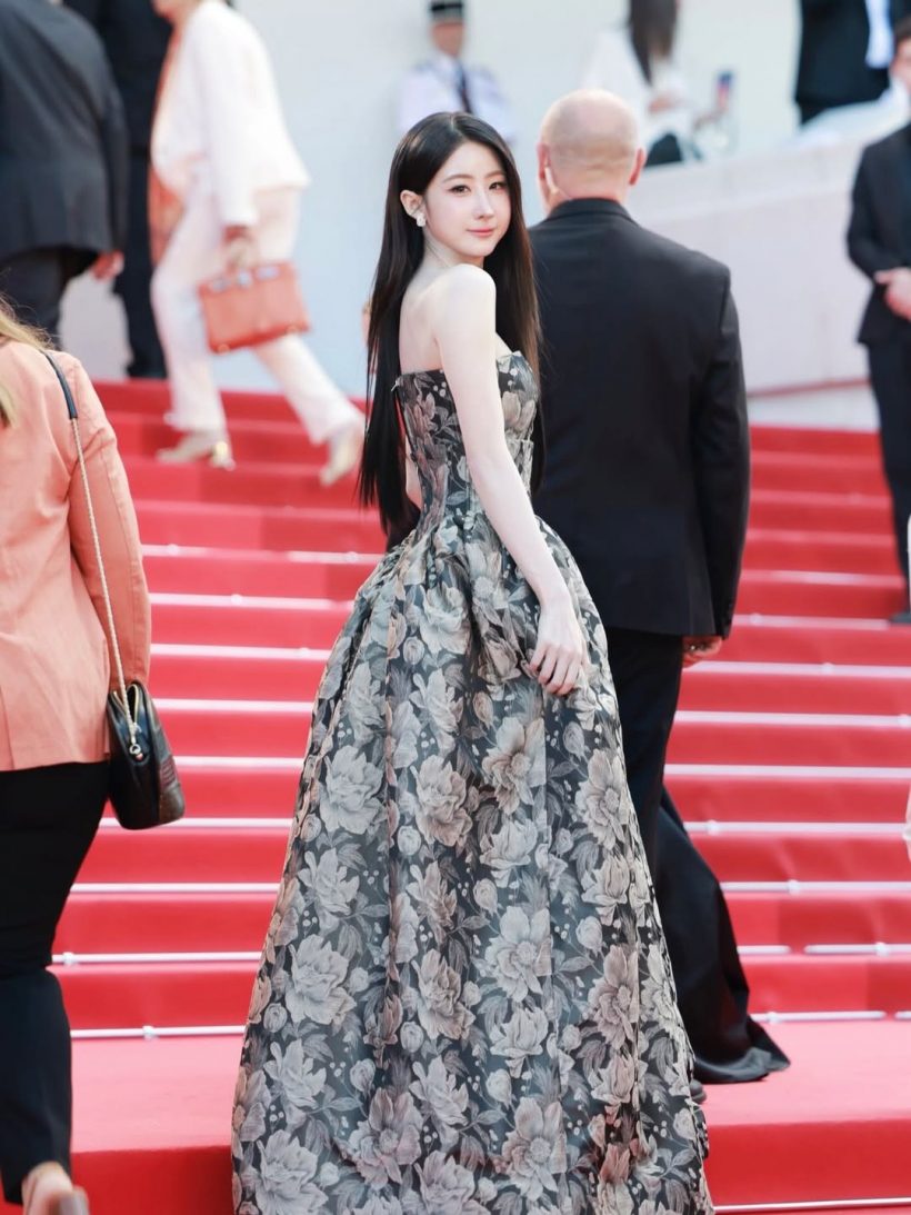เปิดโฉม ดาราสาวไทยอีกคน เดินพรมแดงเมืองคานส์ครั้งแรก