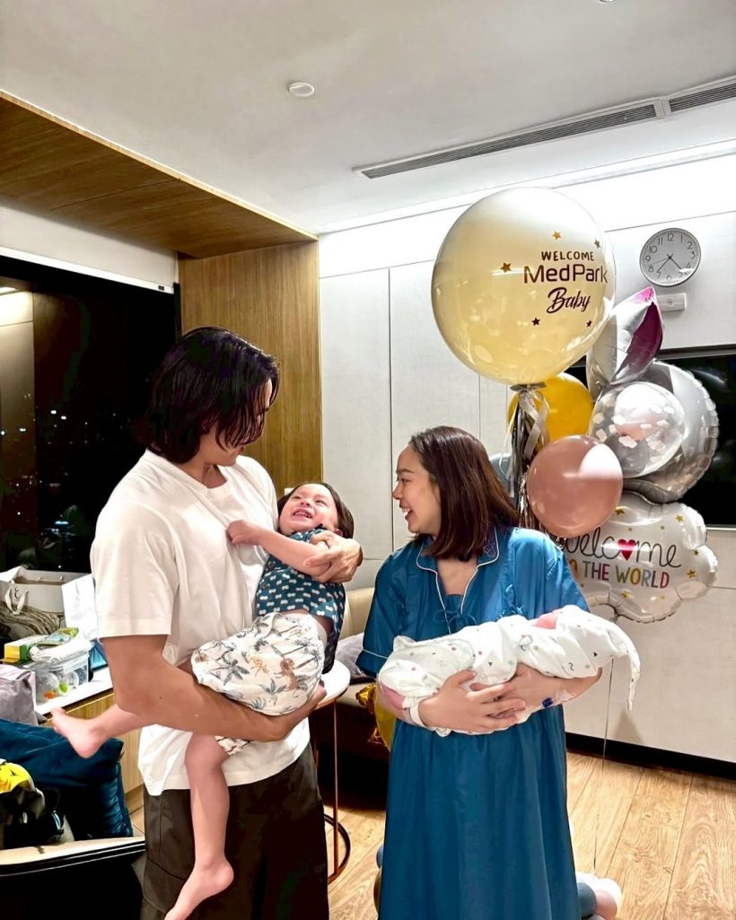 นิว ชัยพล พาเมียคลอดฉุกเฉิน ลูกสาวคนที่ 2 มาแล้ว