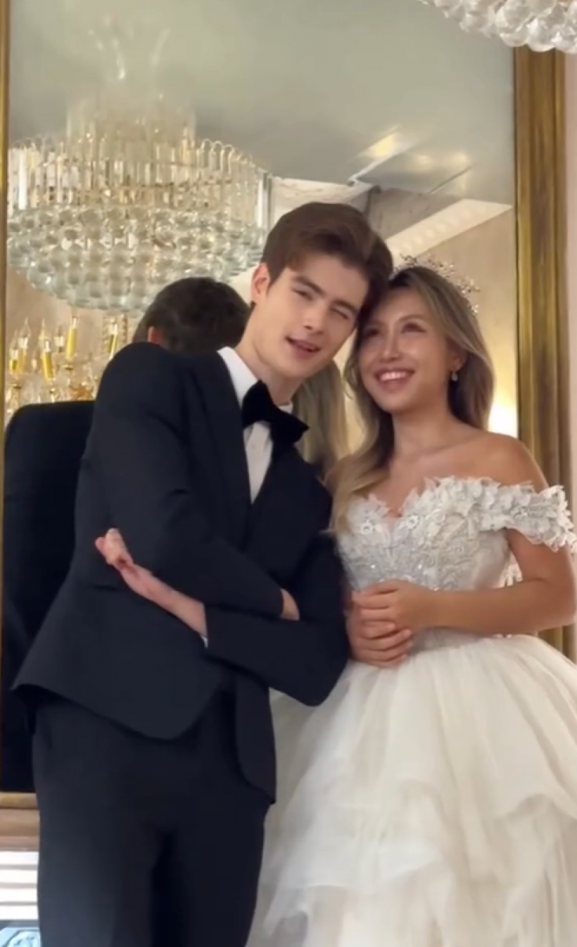 เปิดภาพเบื้องหลังคู่รักอินฟลูดัง ควงคู่ถ่ายพรีเวดดิ้งกันเเล้ว