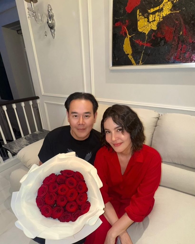 หวานเจี๊ยบ! เป๊กธัญญ่า โมเมนต์นี้ที่รอคอย ช็อตเดียวทำเอาฟิน