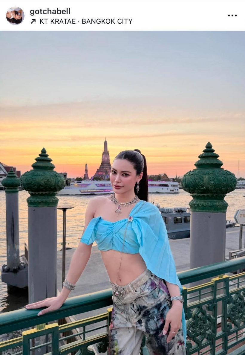 รวมตัวเเม่วงการบันเทิง ตามกระเเส ห่มสไบใส่ยีนส์ สวยจึ้งเตะตา!