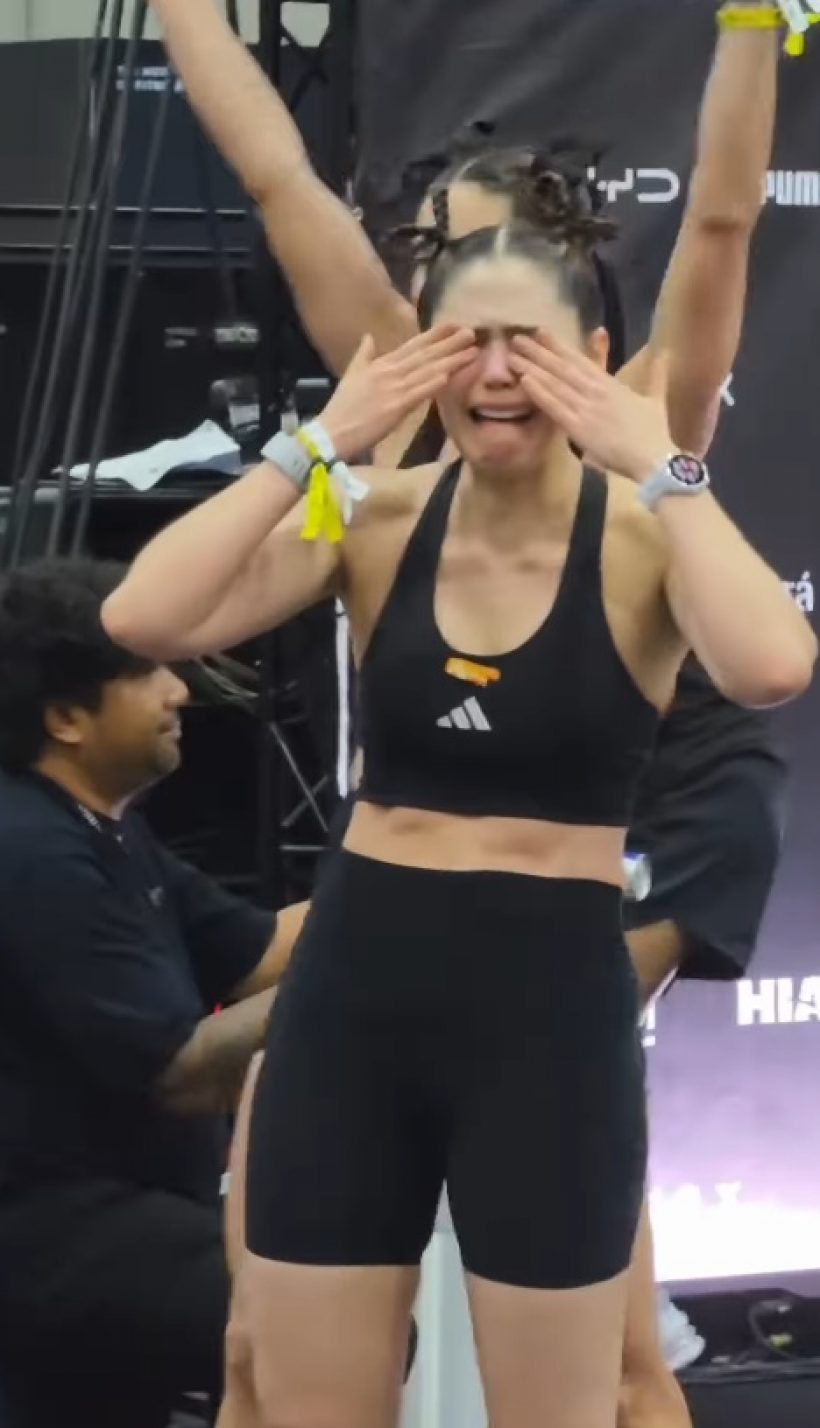 ชมพู่ อารยา แกร่งมาก! แข่ง HYROX ครบ 8 ด่านสุดโหด