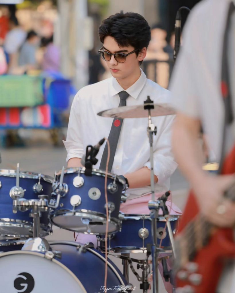 แค่ตีกลองก็เท่ห์แล้ว ทิกเกอร์ อชิระ ยิ่งโตยิ่งหล่อของแทร่!!