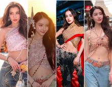 รวมตัวเเม่วงการบันเทิง ตามกระเเส ห่มสไบใส่ยีนส์ สวยจึ้งเตะตา!