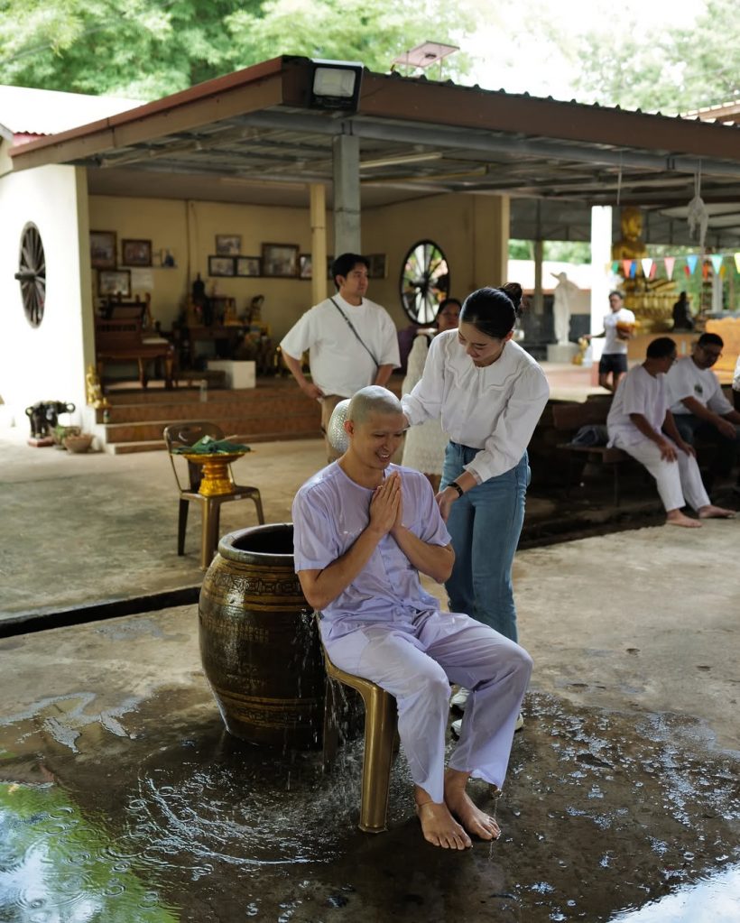 เปิดภาพล่าสุด พระเอกดัง ซุ่มบวชเงียบ ไม่บอกใครสักคำ
