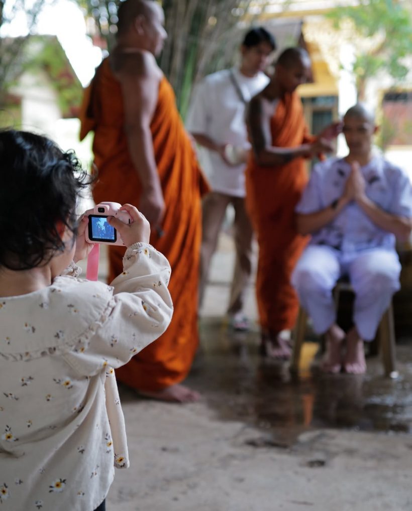 เปิดภาพล่าสุด พระเอกดัง ซุ่มบวชเงียบ ไม่บอกใครสักคำ