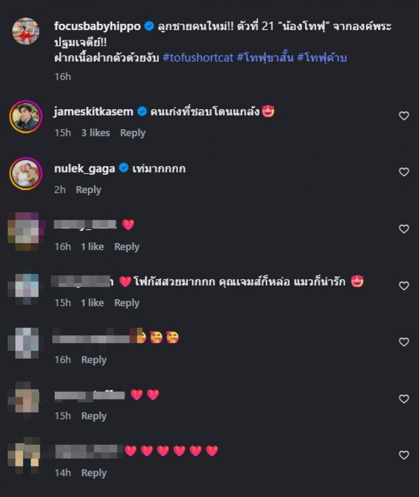 โฟกัส จีระกุล โพสต์ภาพเปิดตัวลูกชาย ทำแฟนๆคอมเมนต์สนั่น