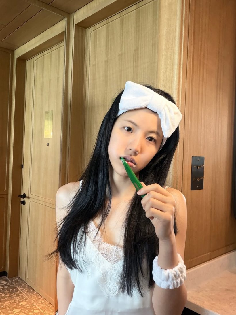 อวยยศ ดาราสาวดังคนนี้ สวยจริงแบบไม่ต้องพึ่งเมคอัพ