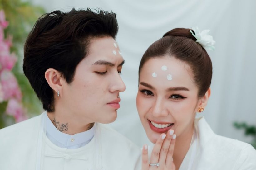 ฤกษ์ดี! นางเอกวิกหมอชิตชวนแฟนสละโสดเรียบง่าย เริ่มต้นชีวิตคู่