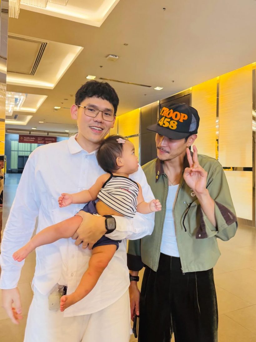 ใจฟูทั้งไอจี! ทายาทดาราคนนี้ ได้เจอท็อป ทศพล แล้ว