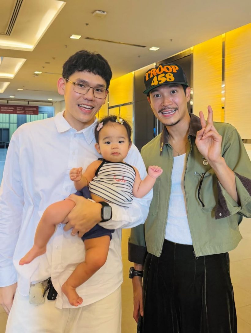 ใจฟูทั้งไอจี! ทายาทดาราคนนี้ ได้เจอท็อป ทศพล แล้ว