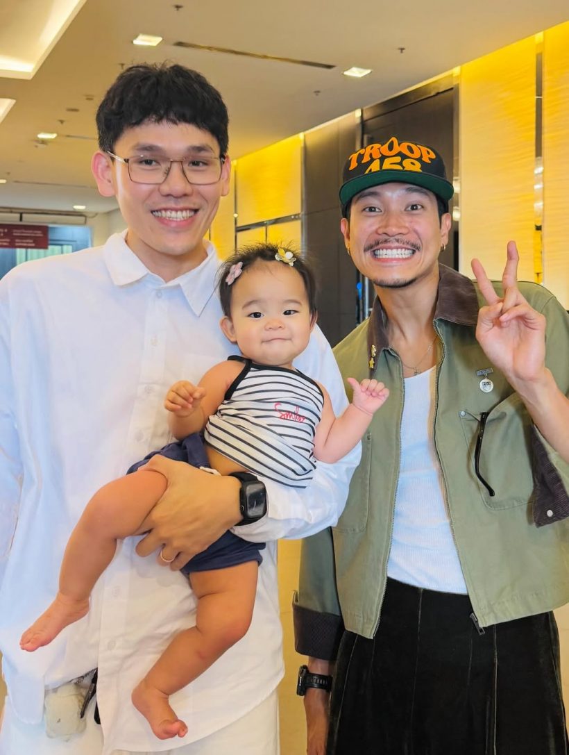 ใจฟูทั้งไอจี! ทายาทดาราคนนี้ ได้เจอท็อป ทศพล แล้ว