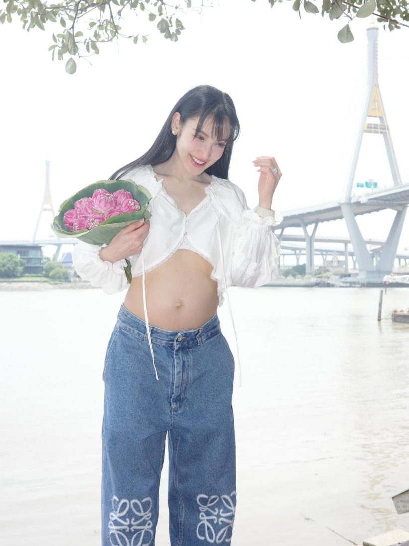 คุณแม่สุดสตรอง! ดาราสาวดัง อุ้มท้องทำงาน จนวันคลอด