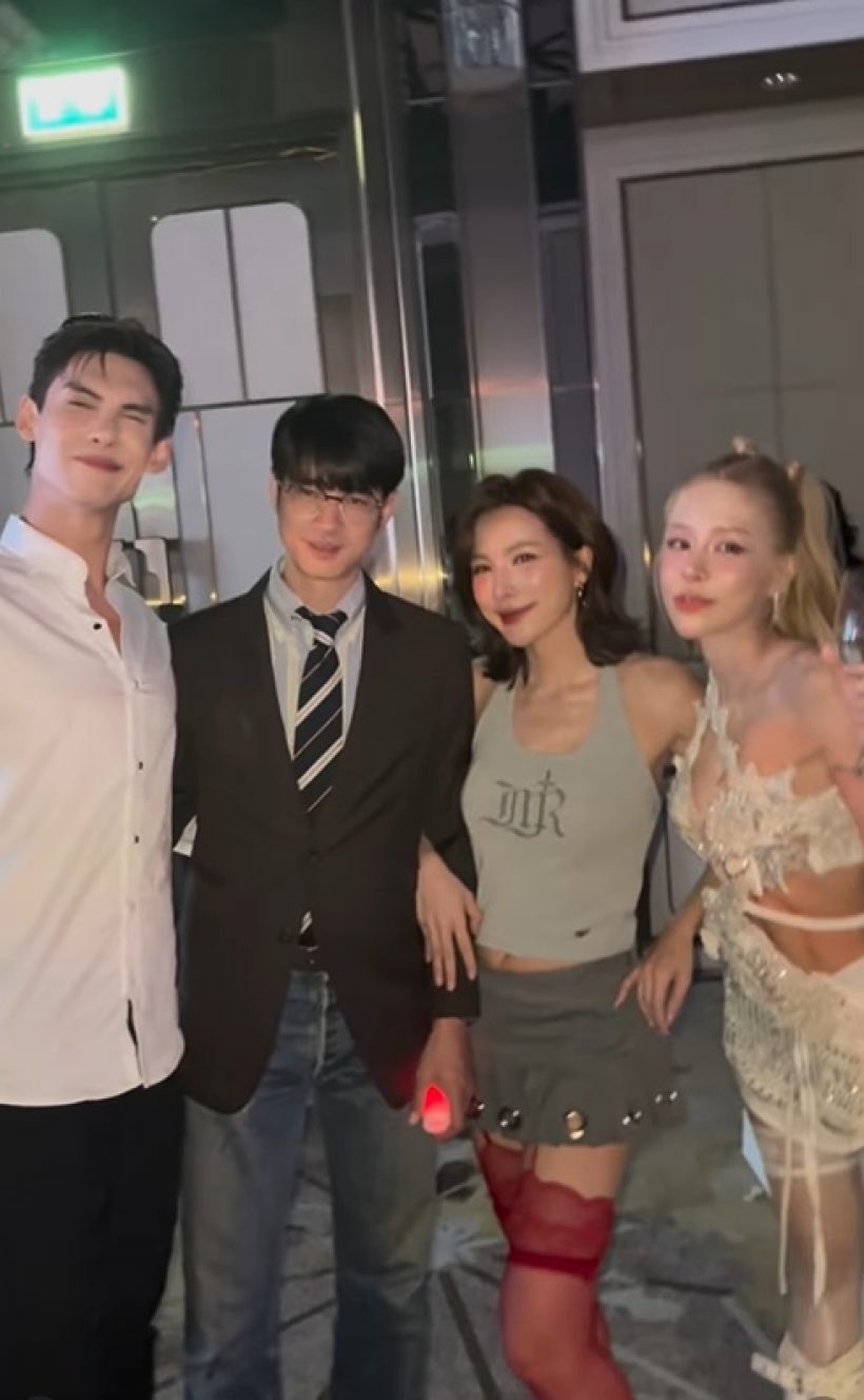 เจ้าสาวบอส ชนกันต์ ซึ้ง พระเอกดังเซอร์ไพรส์ ร่วมงานแต่ง