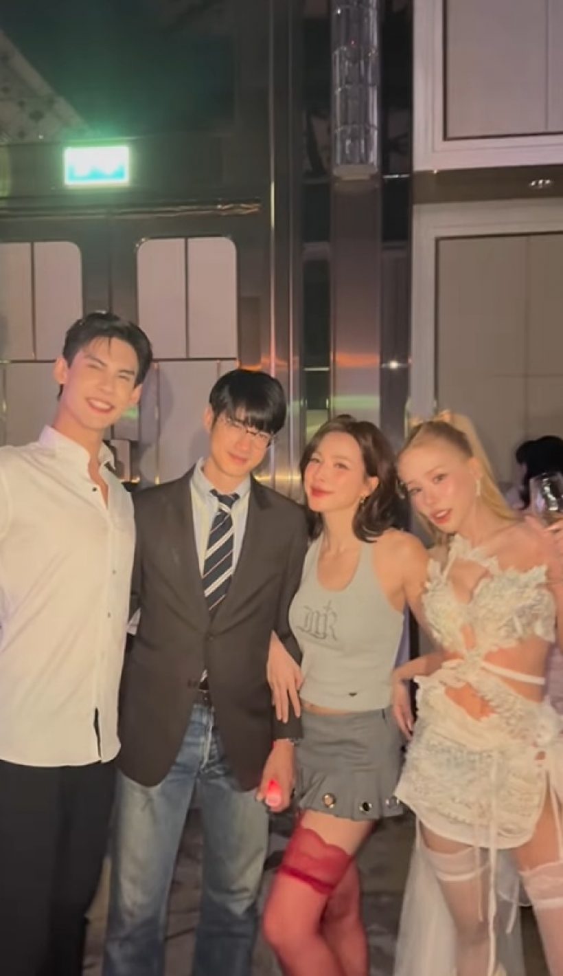 เจ้าสาวบอส ชนกันต์ ซึ้ง พระเอกดังเซอร์ไพรส์ ร่วมงานแต่ง