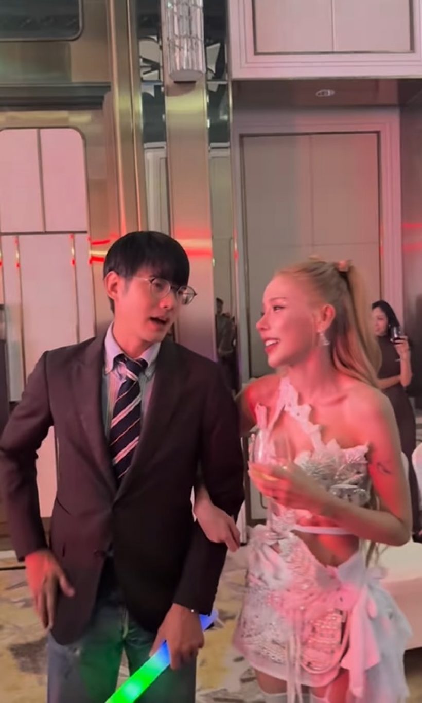 เจ้าสาวบอส ชนกันต์ ซึ้ง พระเอกดังเซอร์ไพรส์ ร่วมงานแต่ง