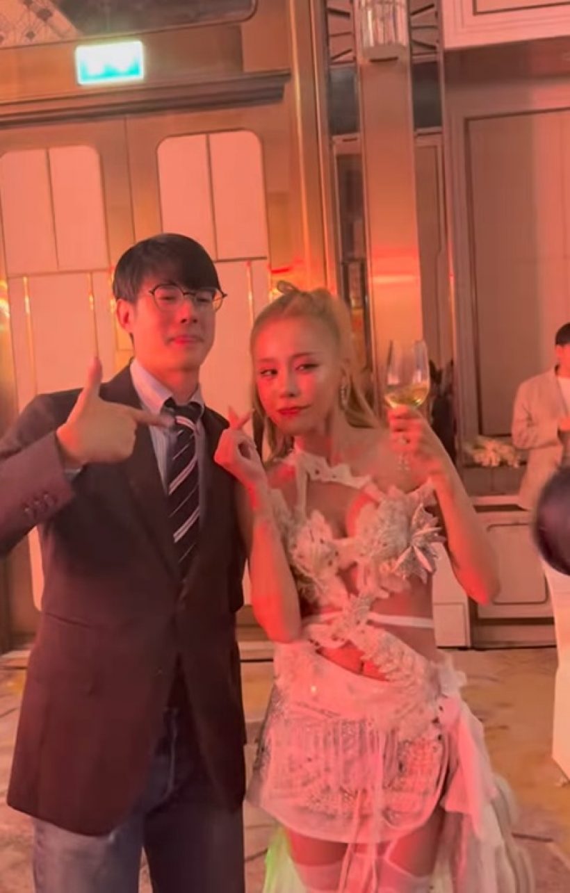 เจ้าสาวบอส ชนกันต์ ซึ้ง พระเอกดังเซอร์ไพรส์ ร่วมงานแต่ง