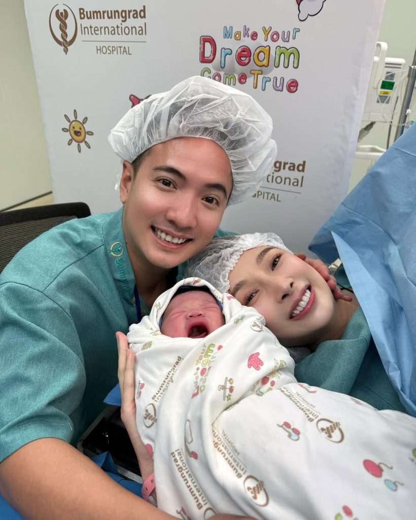 น้องมาเเล้ว ดิม Tattoo Colour ต้อนรับลูกสาว เผยชื่อเล่นสุดน่ารัก