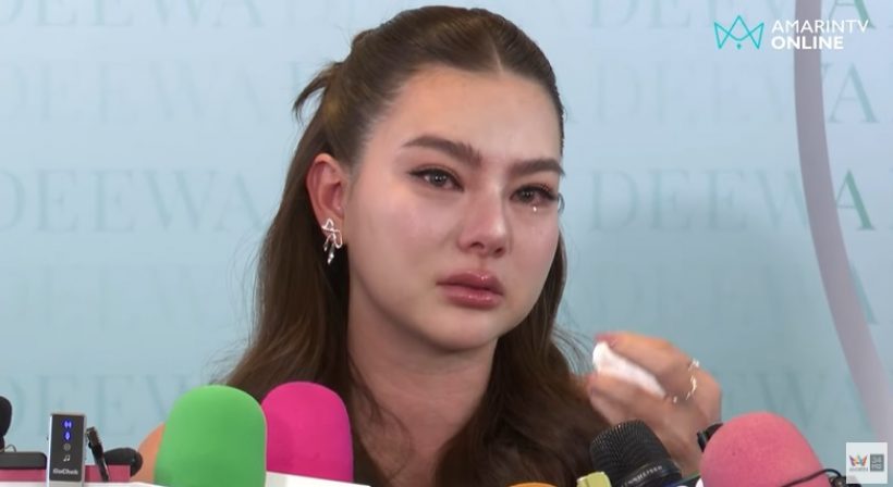 ดิว อริสรา ร่ำไห้พูดถึงสามี ลั่นถ้าไม่มีลูกก็ไม่อยากอยู่แล้ว