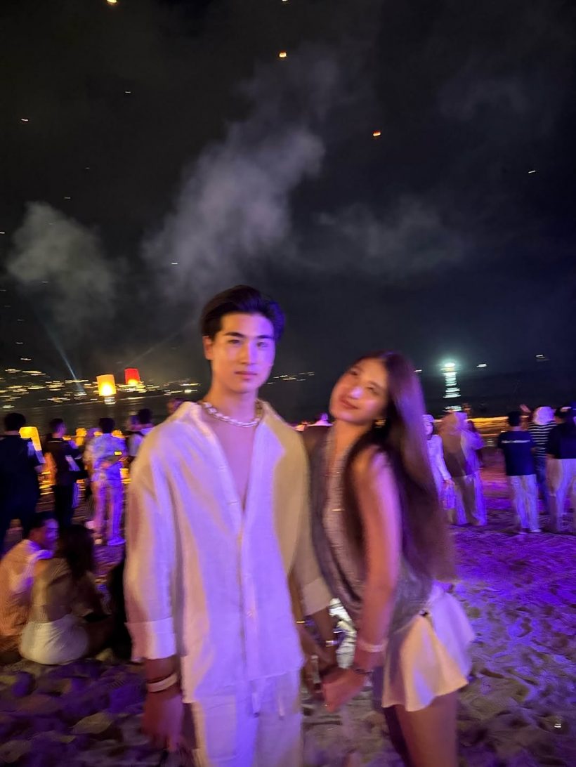 มิย่าควงหนุ่มหล่อฉลองปีใหม่ แต่เอ๊ะ หน้าคุ้นมาก