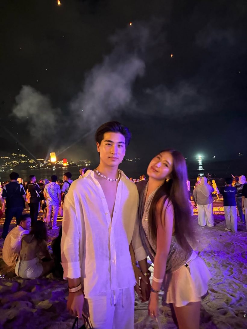 มิย่าควงหนุ่มหล่อฉลองปีใหม่ แต่เอ๊ะ หน้าคุ้นมาก