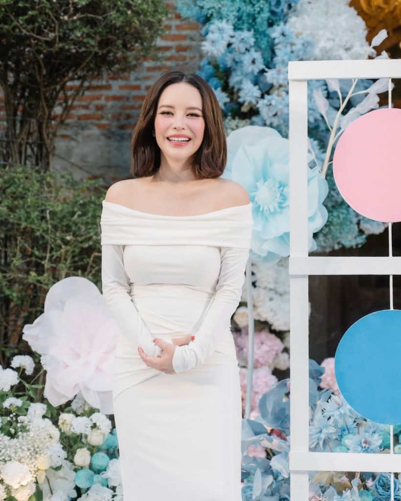 เฮสนั่น!! แก้มกี้ เฉลยเพศลูกคนที่2 น้ำตาซึมทั้งงาน