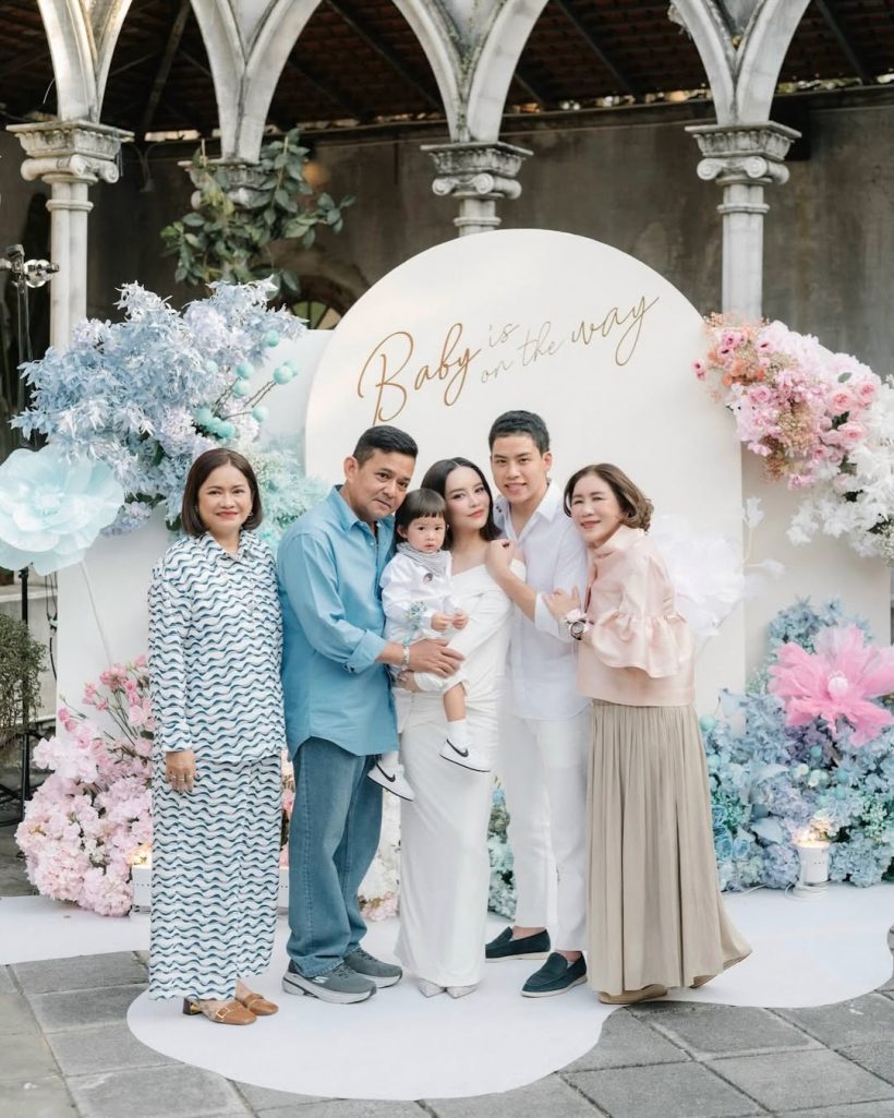 เฮสนั่น!! แก้มกี้ เฉลยเพศลูกคนที่2 น้ำตาซึมทั้งงาน