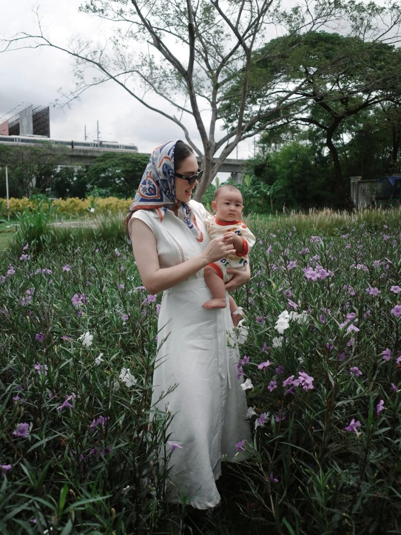 คุณแม่ลูกอ่อนคนนี้ ท้องแล้วสวยมาก สามีหลงหัวปักหัวปำ