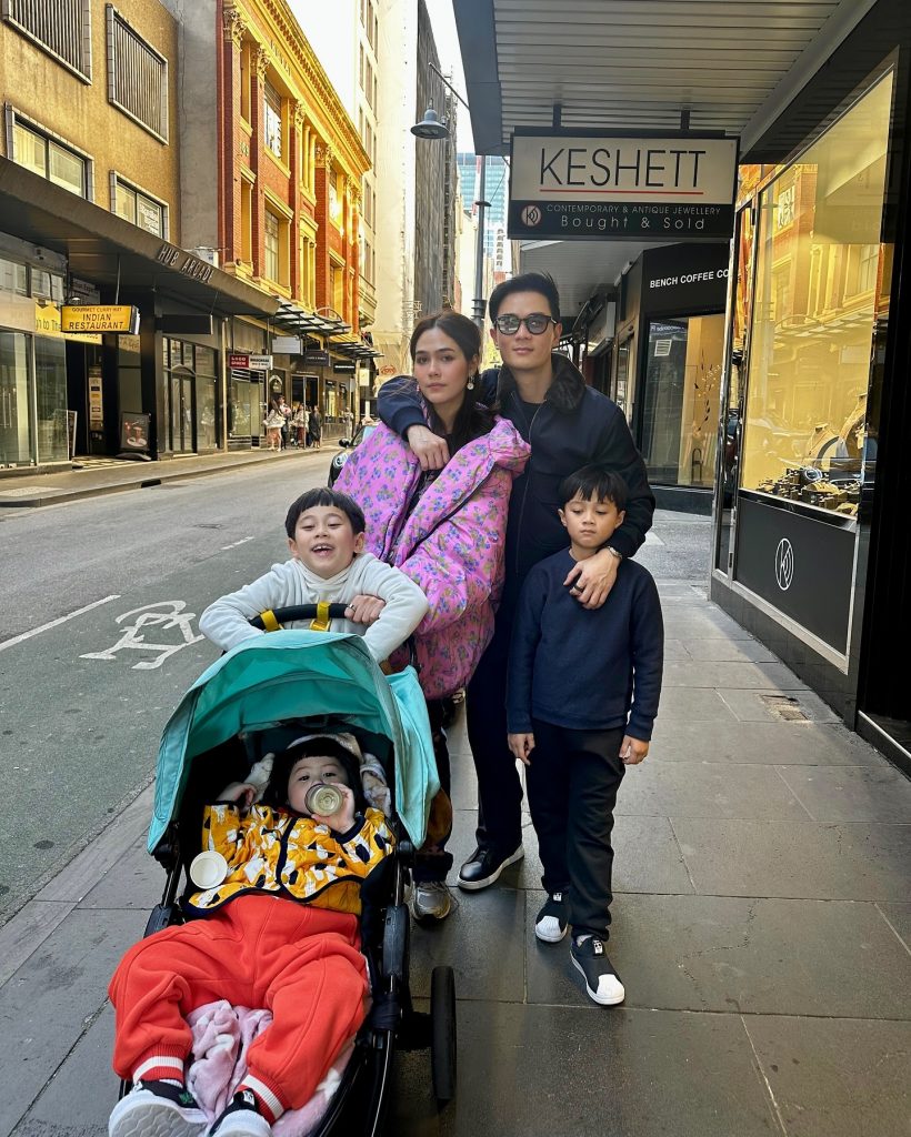 ชมพู่ อารยา เริ่มปลูกฝังเรื่องสำคัญกับลูกๆทั้ง3คนแล้ว