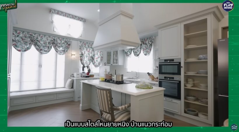 เปิดบ้านสไตล์ยุโรป คุณยายหนิง-ชมพู่ หรูสมเป็นซุปตาร์