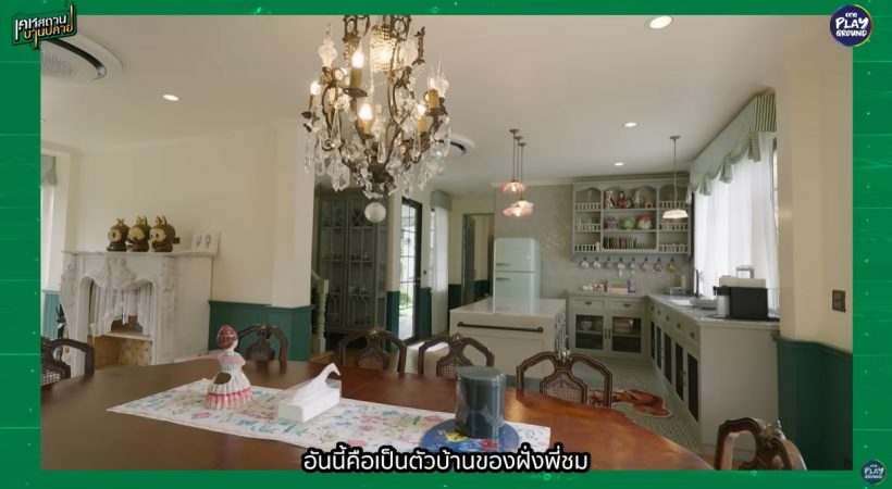 เปิดบ้านสไตล์ยุโรป คุณยายหนิง-ชมพู่ หรูสมเป็นซุปตาร์