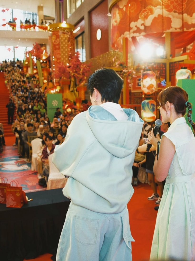 ดาราหนุ่มไทย ทำห้างแตก ปรากฏตัวอีเวนต์ที่มาเลเซียครั้งแรก