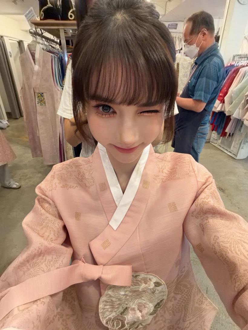 โยชิ รินรดา อวดลุคฮันบก แต่ละช็อต นึกว่านางเอกเกาหลี