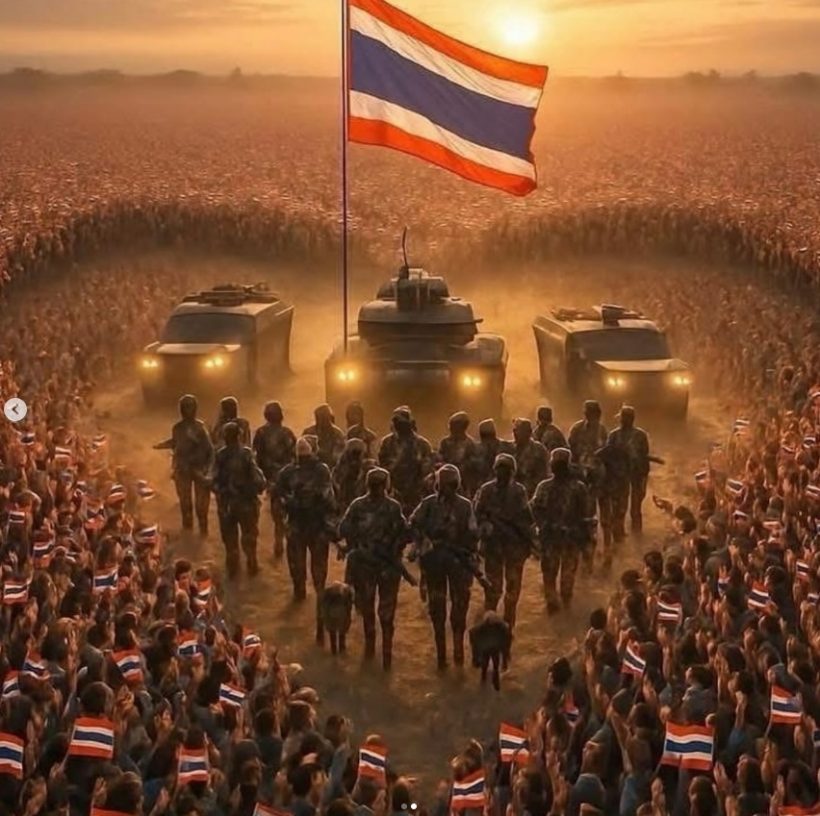 ดาราสาวตัวแม่มาแล้ว!! โพสต์สดุดีทหารกล้า พลีชีพเพื่อชาติ