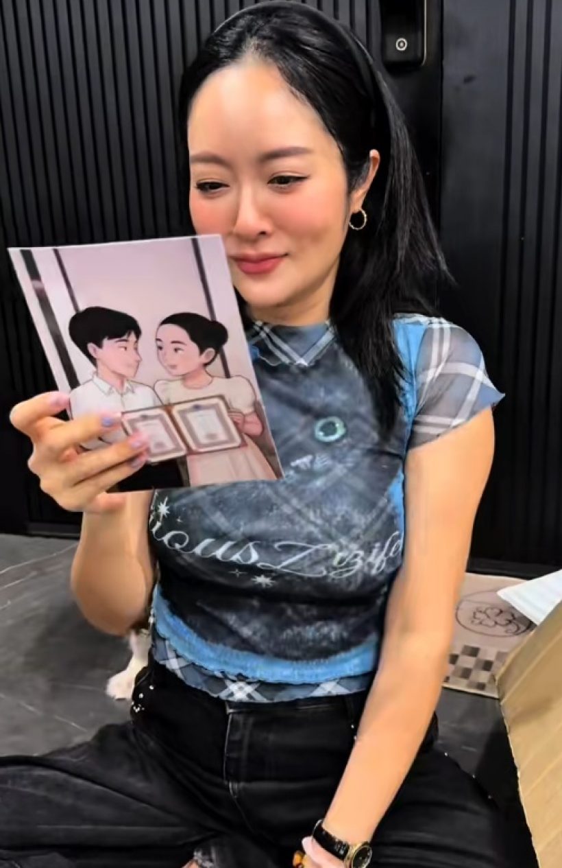 พีท กันตพร จัดเซอร์ไพรส์ฉลองข่าวดีให้ แก้มบุ๋ม พร้อมเขียนการ์ดสุดซึ้ง